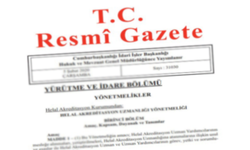 Resmi Gazete başlıkları