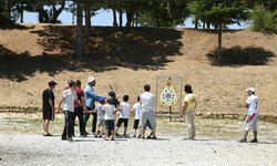 Konya'da özel çocuklar için baba-oğul kampı düzenledi