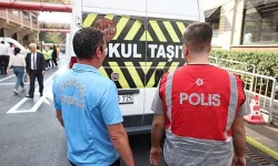 Bakırköy zabıta ve polisinden okul servis denetimi