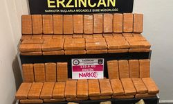 Erzincan'da bir kamyonda 119 kilo 600 gram eroin ele geçirildi