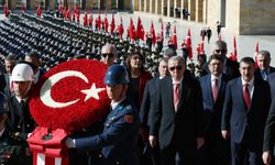 Cumhuriyetimizin 101. yılı! Devlet erkanı Anıtkabir'de