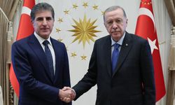 Cumhurbaşkanı Erdoğan, Neçirvan Barzani'yi kabul etti