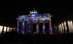 Berlin'de ışık festivali düzenlendi