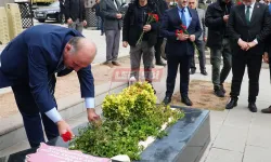 Çorum Valisi Çalgan şehit Aybüke öğretmenin kabrini ziyaret etti