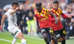 Göztepe, Konyaspor'u yenerek iç sahadaki yenilmezliğini sürdürdü