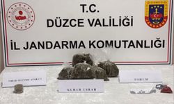 Düzce'de uyuşturucu operasyonlarında yakalanan 6 şüpheliden 2'si tutuklandı