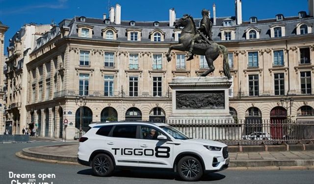 Chery TIGGO 8, Paris'te zarafet kavramını yeniden tanımladı