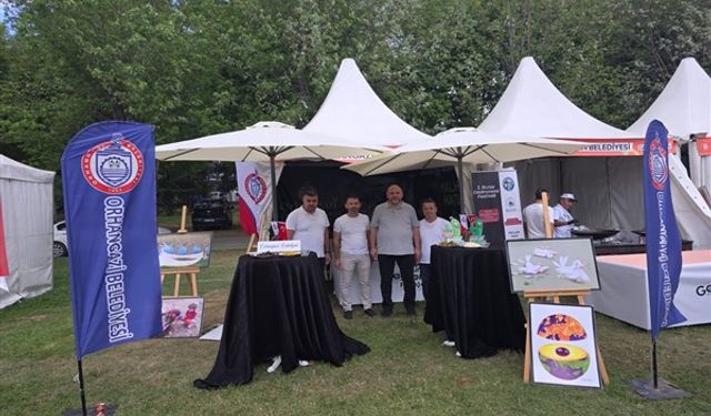 Orhangazi'nin lezzetleri Bursa Gastronomi Festivali'nde tanıtıldı