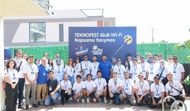 Turkcell ve TEKNOFEST'ten Türkiye'nin ilk Akıllı Wi-Fi Kapsama Yarışması