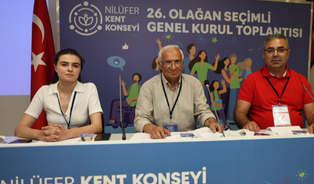 Nilüfer Kent Konseyi'nin yeni başkanı belirlendi