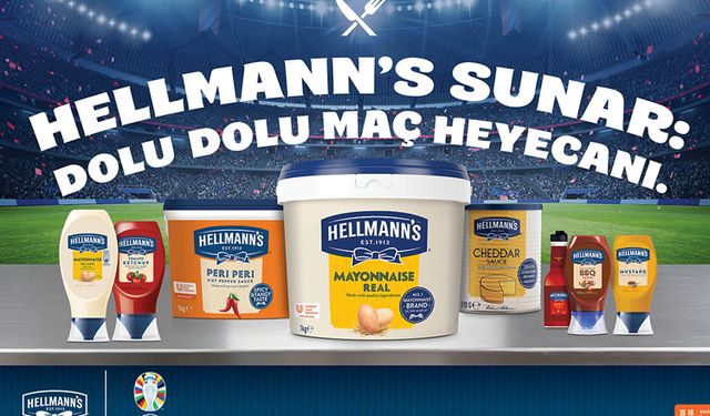 UEFA EURO 2024™ Resmi Sponsoru Hellmann's ile Bu Yaz Maçlar Dolu Dolu Lezzetle Geçecek!