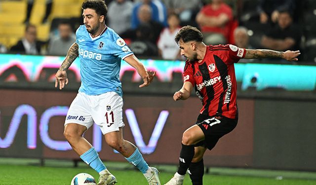 Trabzonspor galibiyet hasretini sürdürdü