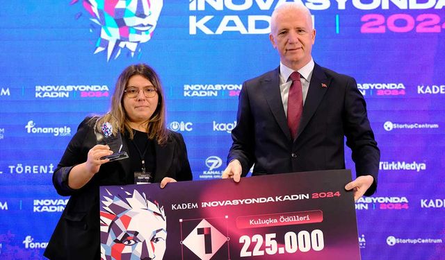 KADEM'in 'İnovasyonda Kadın Programı'nda ödüller sahiplerini buldu