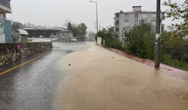 Sakarya'da sağanak etkili oldu