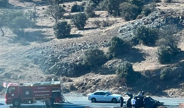 Bodrum'da seyir halindeki cipte çıkan yangın söndürüldü