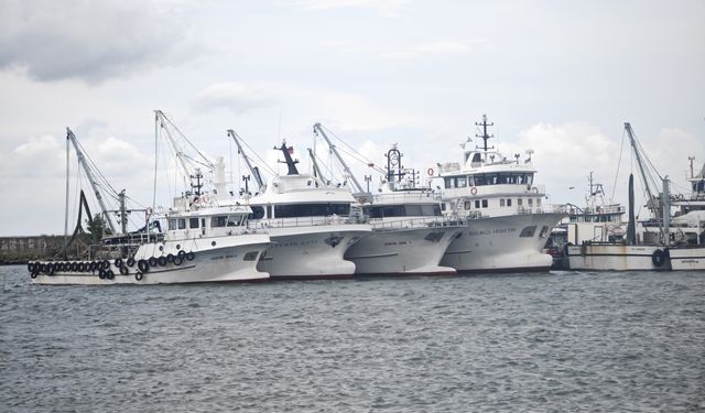 Samsun'da balıkçılar olumsuz hava koşulları nedeniyle denize açılamadı