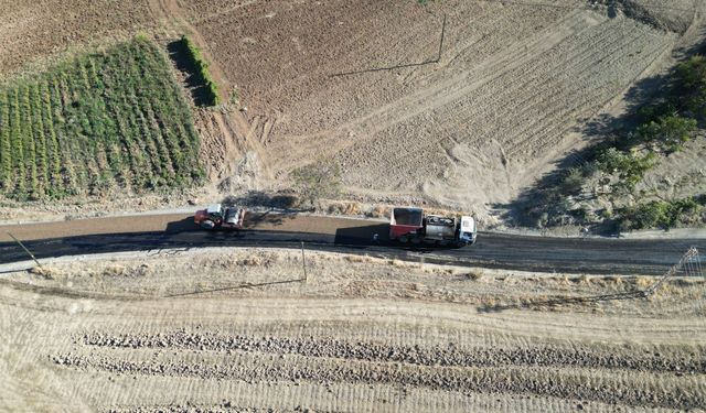 Elmalar Mahallesi’ne yeni yol çalışması