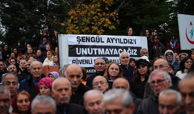 Trafik kazasında ölen hemşire Şengül Ayyıldız anıldı