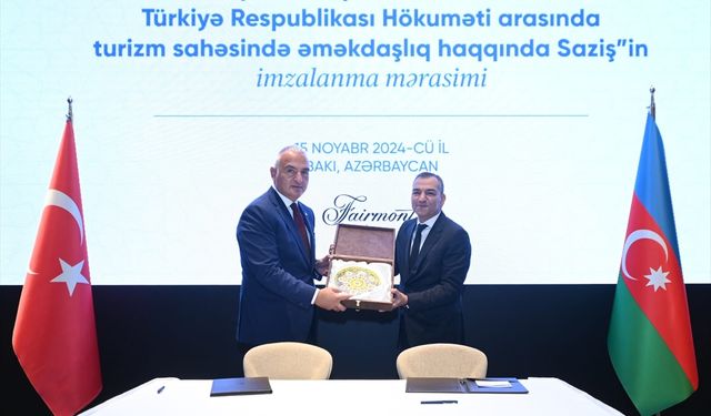 Türkiye ve Azerbaycan, turizm alanında işbirliği anlaşması imzaladı