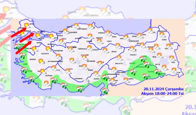 Ege ve Akdeniz kıyılarında akşam saatlerine dikkat!