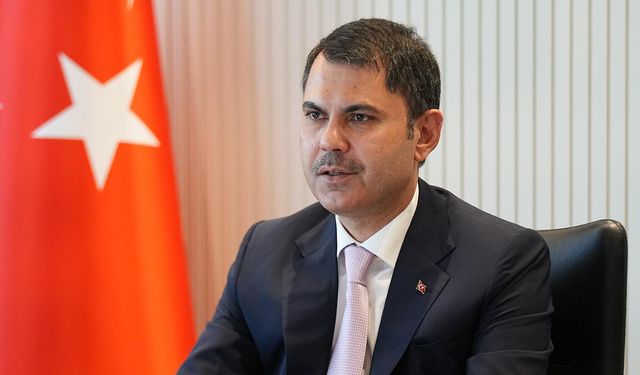 Bakan Kurum, Türkiye'nin iklim vizyonunu paylaştı