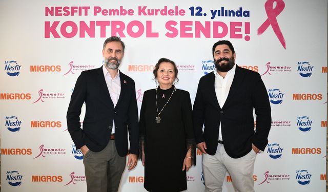 NESFIT Pembe Kurdele ile meme sağlığı farkındalığını artırıyor