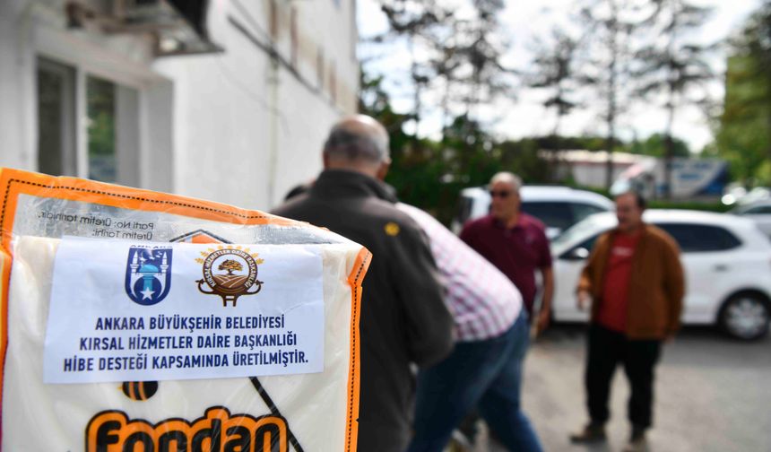 Ankara Büyükşehir'den arı yetiştiricilerine destek