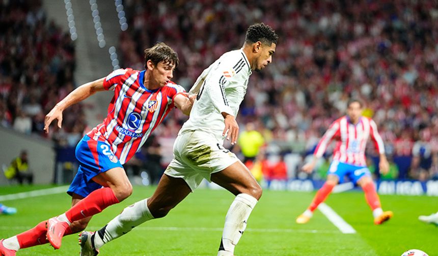 LaLiga'daki derbide Atletico Madrid ile Real Madrid berabere kaldı