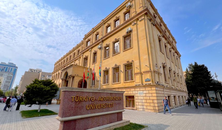 Türkiye-Azerbaycan Üniversitesi'nde ilk dersbaşı yapıldı