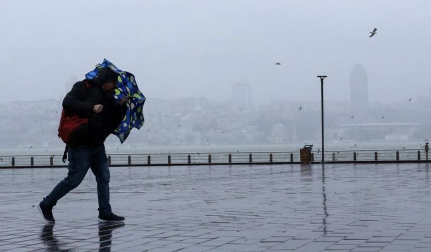 Meteoroloji'den 9 il için turuncu ve sarı kodlu uyarı