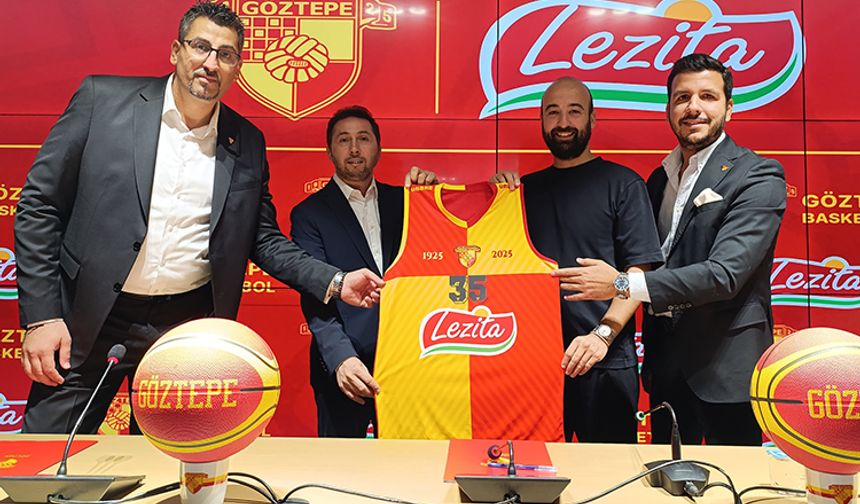 Lezita ve Göztepe basketbol sponsorluk anlaşması imzaladı