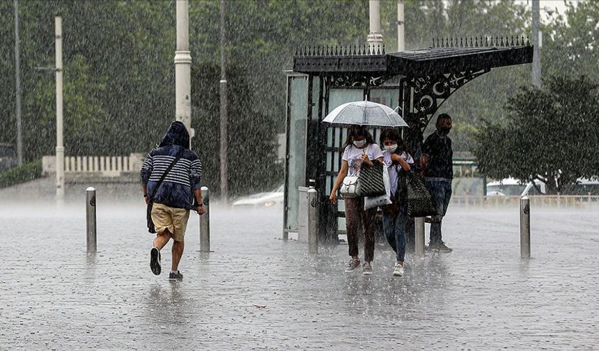 Meteoroloji'den 26 ile sarı kodlu uyarı: Şiddetli yağış geliyor!