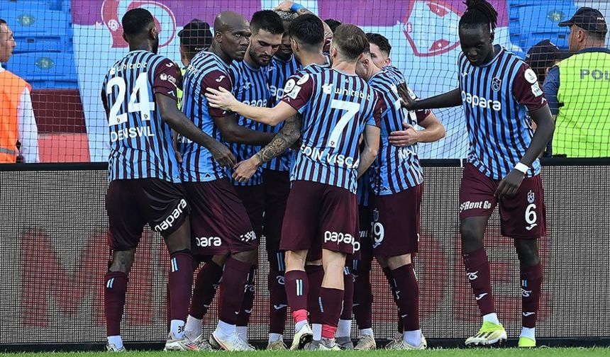 Trabzonspor bu sezon ilk galibiyetini aldı