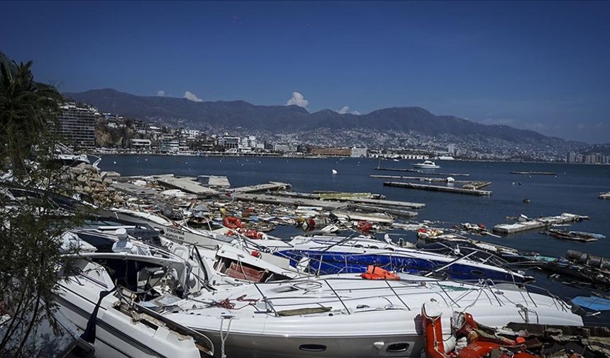 Meksika'da kasırga sonrası üç ölü