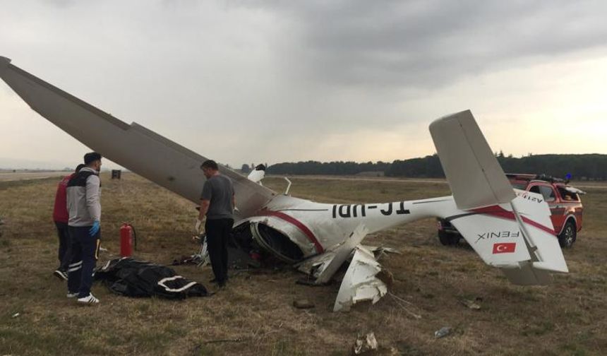 Bursa'da eğitim uçağı düştü, 2 pilot hayatını kaybetti