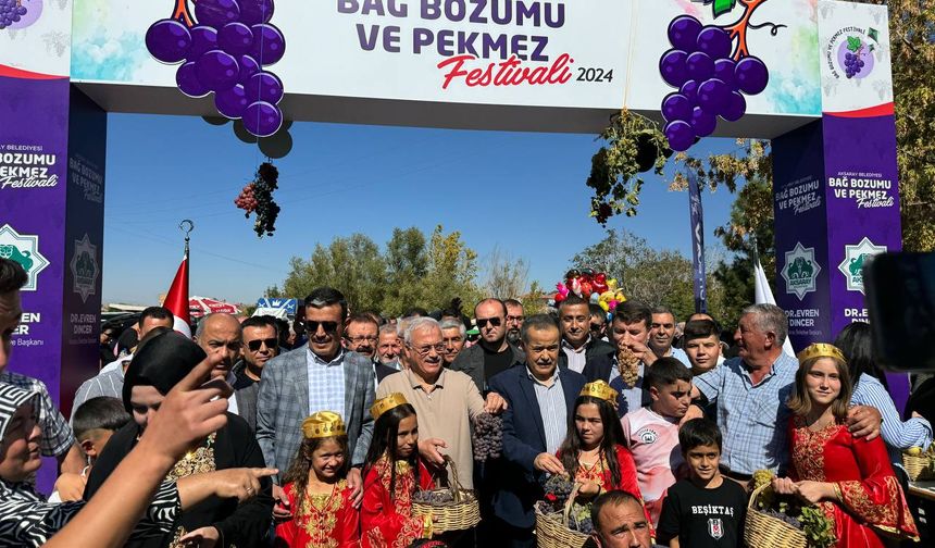 Aksaray'da "3. Bağ Bozumu ve Pekmez Festivali" yapıldı