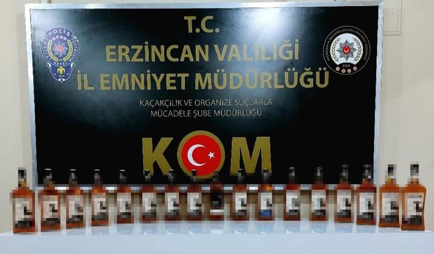 Erzincan'da kaçakçılık operasyonlarında 4 zanlı yakalandı