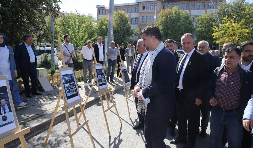 Hakkari ve Muş'ta AK Parti İl Başkanlıklarından İsrail'e tepki