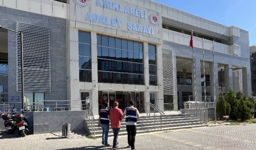 Kırklareli'nde terör örgütü propagandası suçundan aranan 2 şüpheli yakalandı