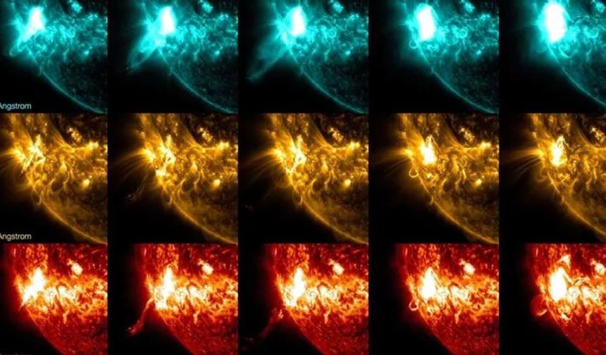 NASA Güneş'te bir patlamayı daha görüntüledi