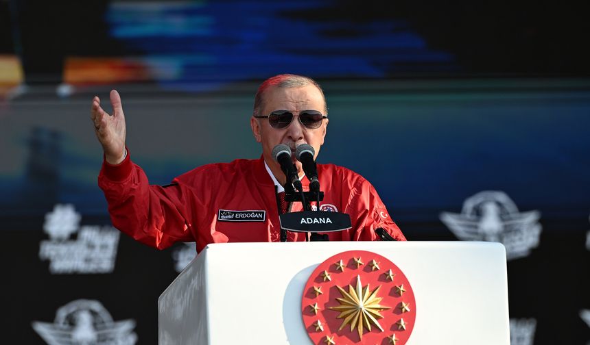 Cumhurbaşkanı Recep Tayyip Erdoğan Teknofest'te