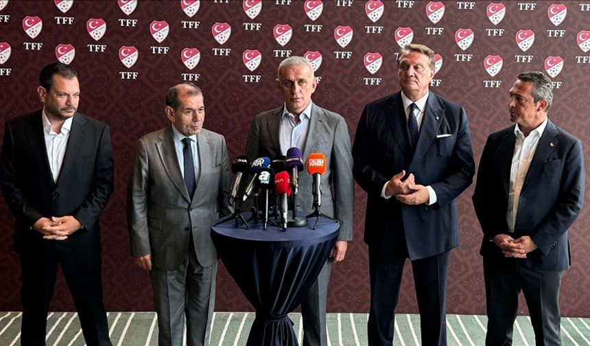 TFF Başkanı Hacıosmanoğlu, "beraberlik çağrısı" yaptı