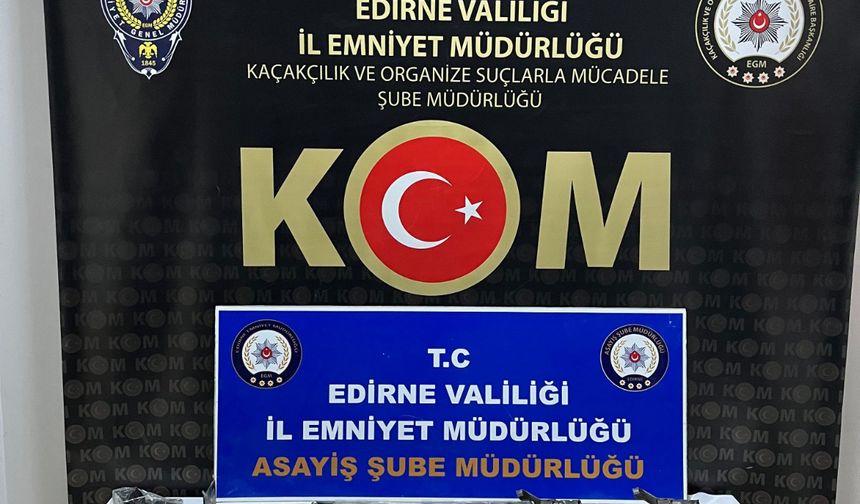 Edirne'de change oto şebekesine operasyon