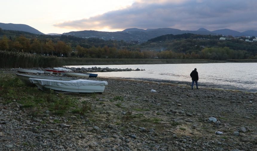 Sapanca Gölü'ndeki su miktarı alarm veriyor