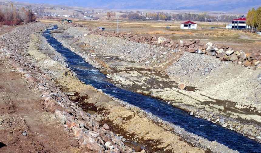 Tarım arazileri, ıslah çalışmalarıyla taşkın riskinden korunuyor