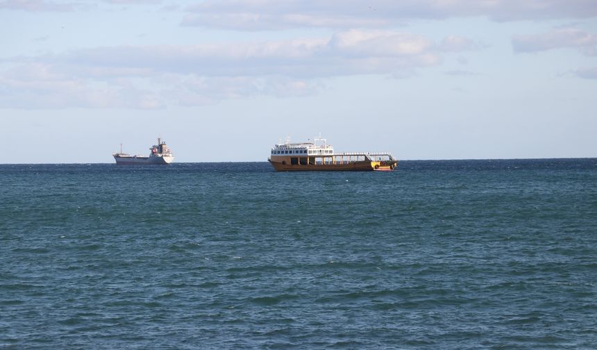 Tekirdağ'da deniz ulaşımına poyraz engeli