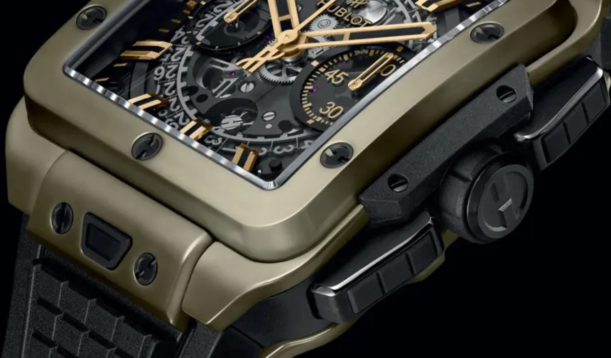 Hublot Square Bang Unico, Magic Gold ile Yeniden Yaratıldı