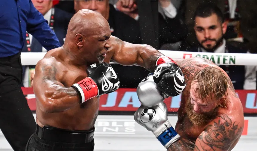 Mike Tyson ile Jake Paul arasındaki boks maçının kazananı belli oldu!