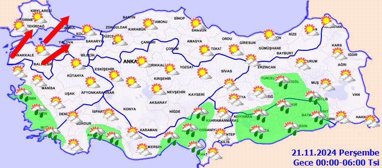 Hava Durumu Geceden Sonra